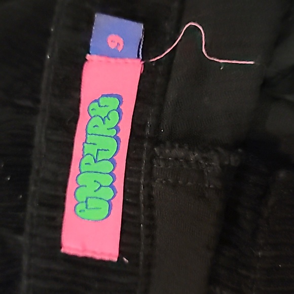 Empyre tori corduroy pants womens baggy y2k logo 90's relaxed fit cotton b31 - Picture 7 of 8